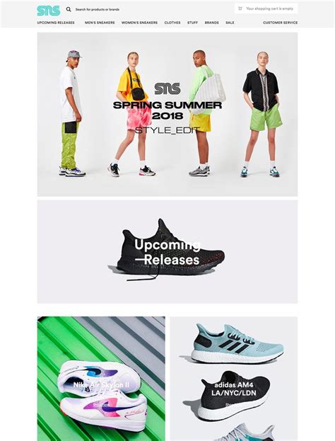 sneakersnstuff website